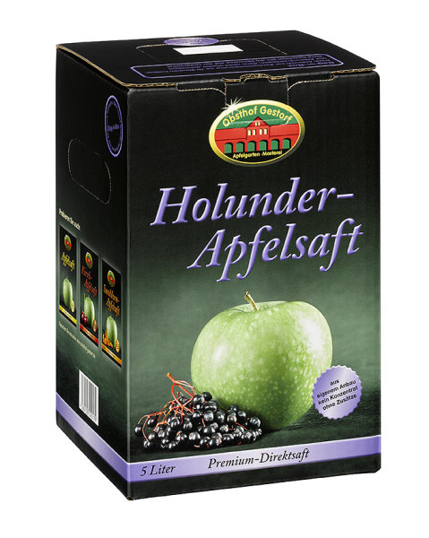 Holunder-Apfelsaft