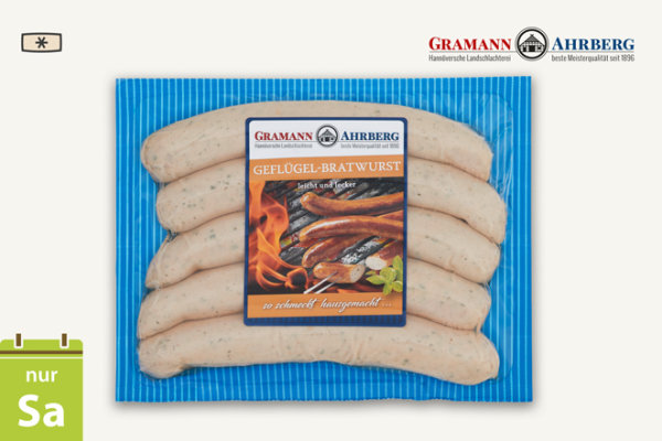 Geflügelbratwurst 5x60g